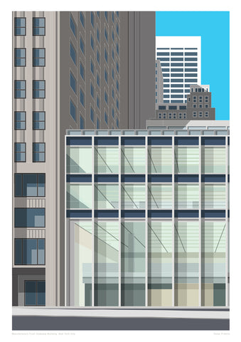 Manufacturers Trust Company Building, NYC Art Print