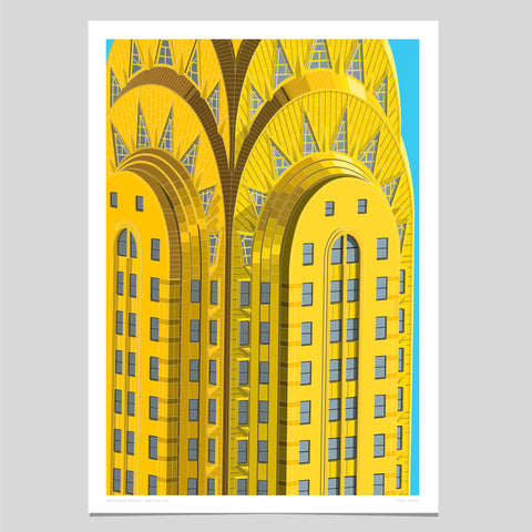 The Chrysler Building, NYC Art Print