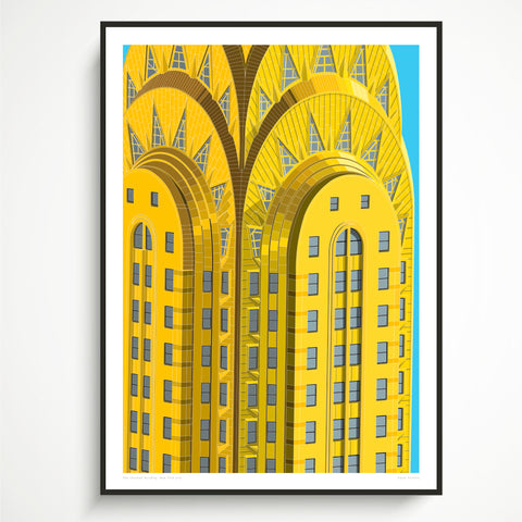 The Chrysler Building, NYC Art Print