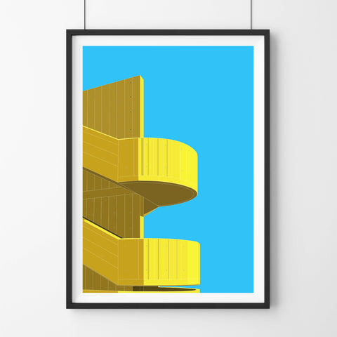 A2 Limited Edition  -  Hayward Gallery Steps, London - (30 only)
