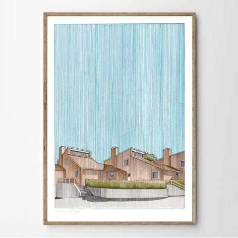 Limited Edition of Hand Drawing Søholm I - (20 only)