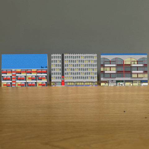 London Christmas Mix of 6 - (6 cards)