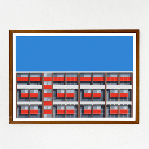 A2 Limited Edition - Basterfield House Art Print (30 Only)