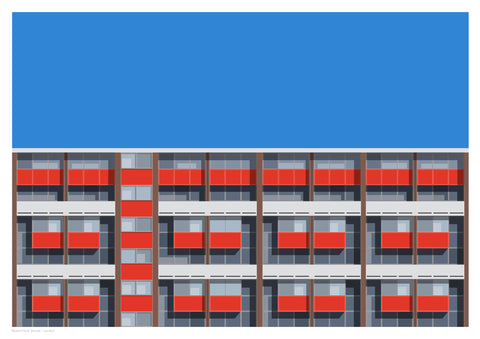 A2 Limited Edition - Basterfield House Art Print (30 Only)