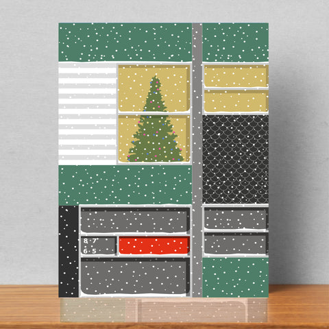 Christmas on the Hall Estate, Blackheath - Christmas Card (4 cards)
