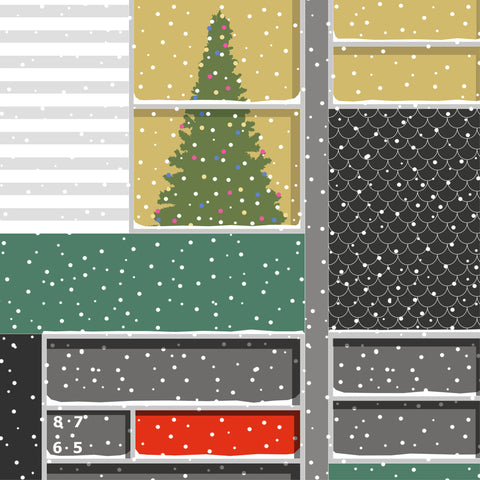 Christmas on the Hall Estate, Blackheath - Christmas Card (4 cards)