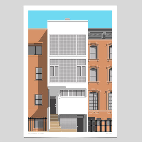 Lescaze House, NYC Art Print