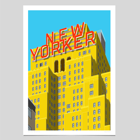 The New Yorker, NYC Art Print