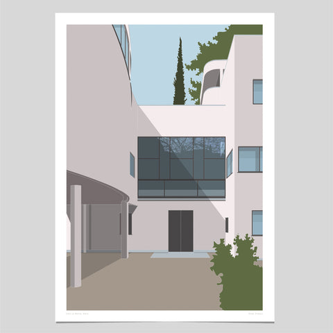 Villa La Roche, Paris Art Print