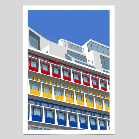 Cité de Refuge, Paris Art Print