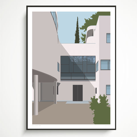 Villa La Roche, Paris Art Print