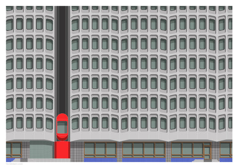 A2 Limited Edition - The Standard, London Art Print (30 Only)