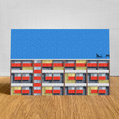 Basterfield House at Christmas - (4 cards)