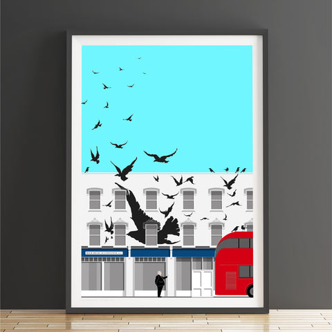 A2 Limited Edition - The Birds, E11 Art Print  -  (50 only - 15 left)