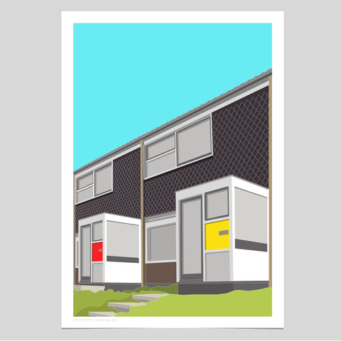 A2 Limited Edition - The Hall, Foxes Dale Art Print - (20 only)