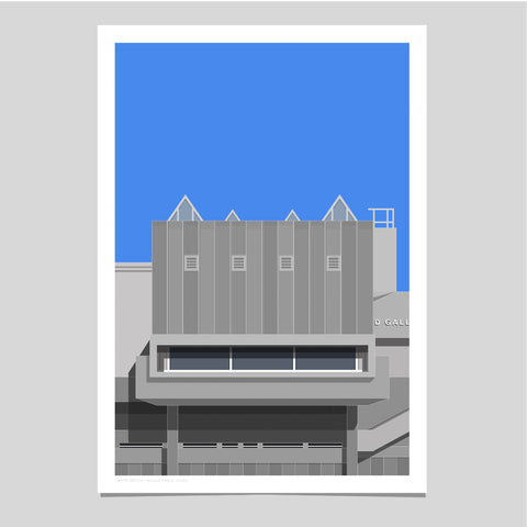 A1 Large Format Limited Edition - Hayward Gallery Art Print - (10 Only)