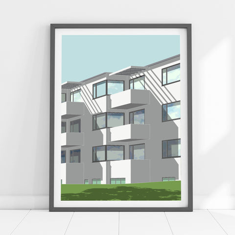 Bellavista Apartments Art Print