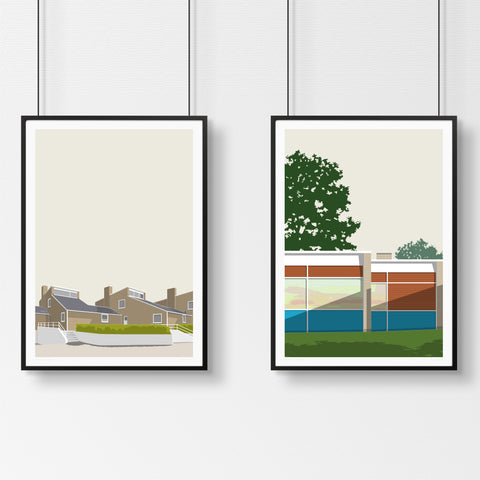 Arne Jacobsen Duo Art Prints