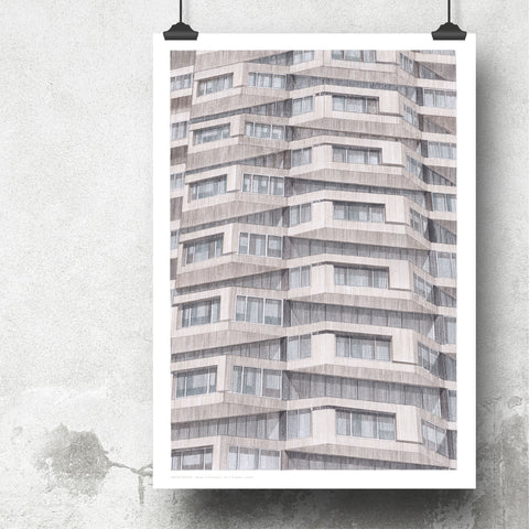 A2 Limited Edition of Hand Drawing - No. 1 Croydon, London - (30 only)