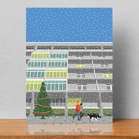 Brunswick Centre in the Snow - (4 cards) - 2022 Design