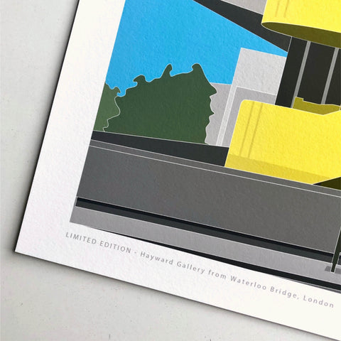 A2 Limited Edition Print Duo -  Hayward Gallery, London